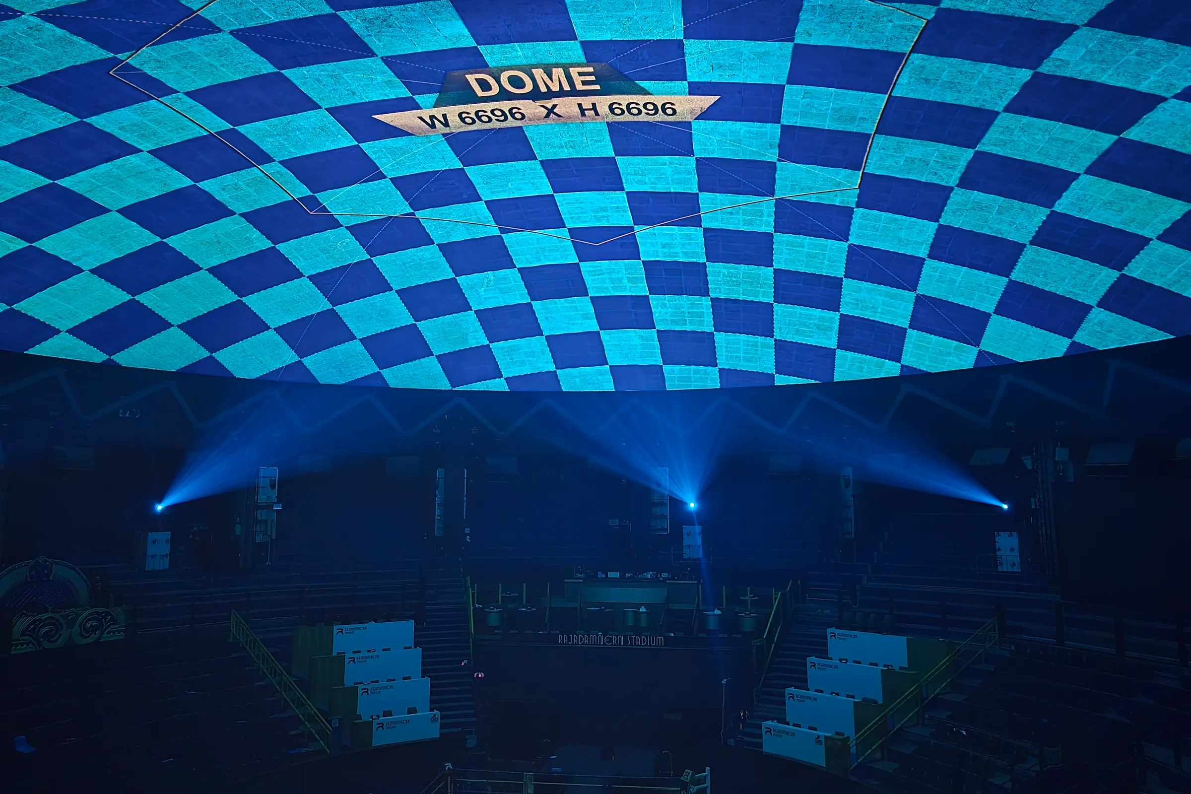 Projection Installation at Rajadamnern Stadium 13