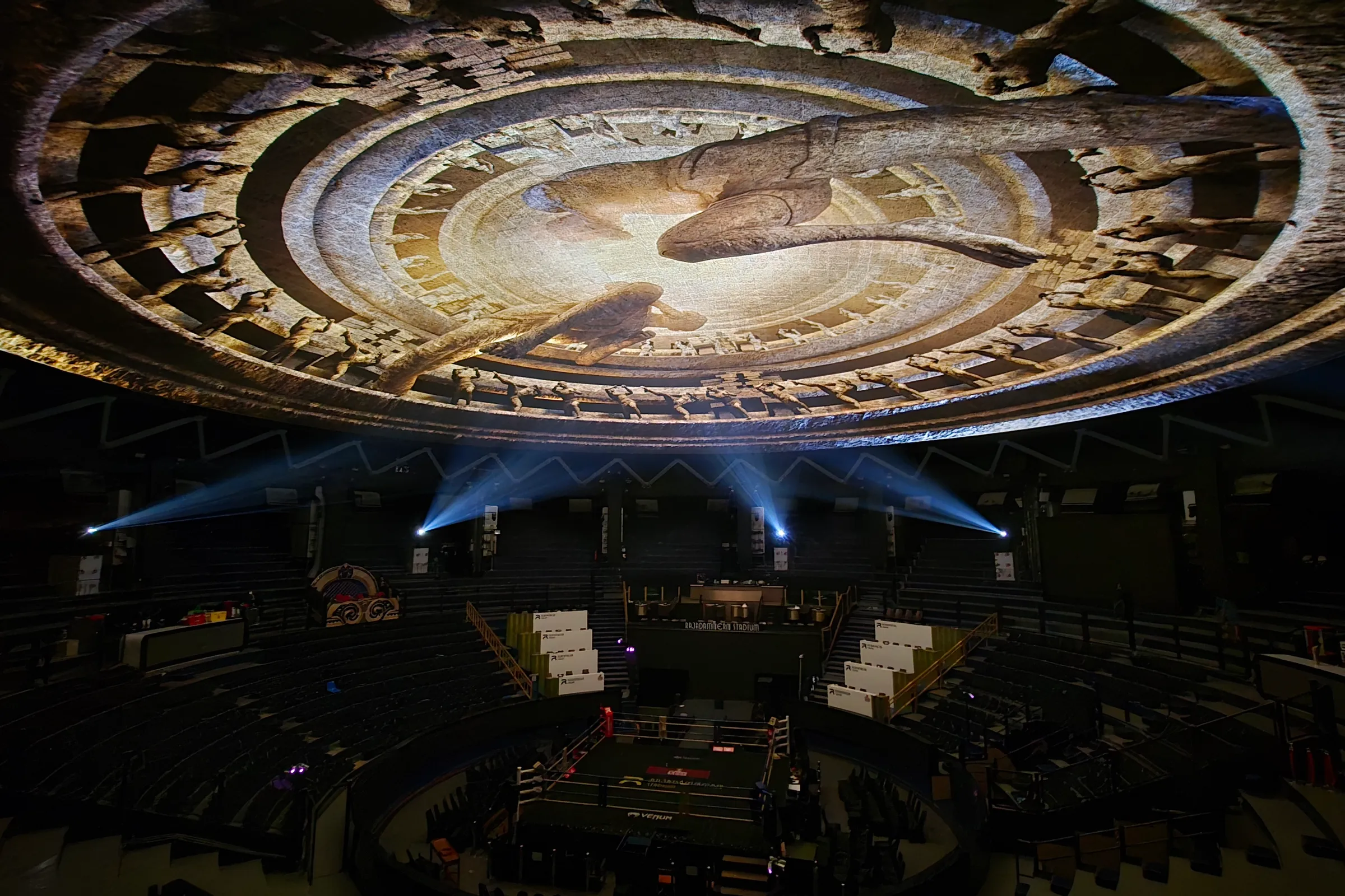 Projection Installation at Rajadamnern Stadium 16