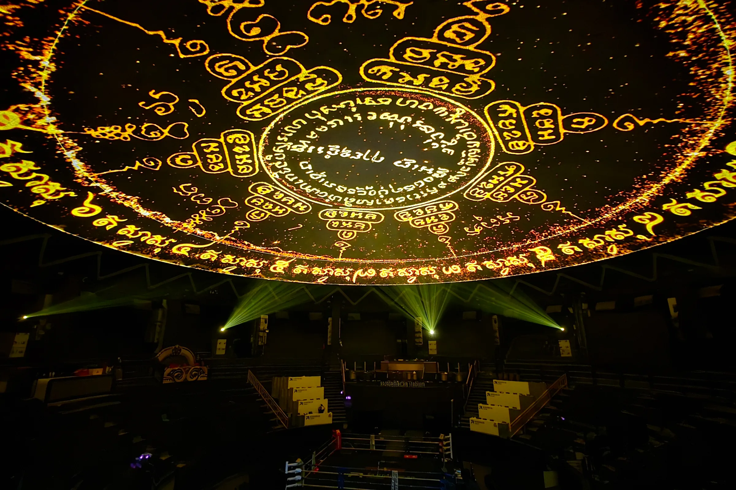 Projection Installation at Rajadamnern Stadium 24