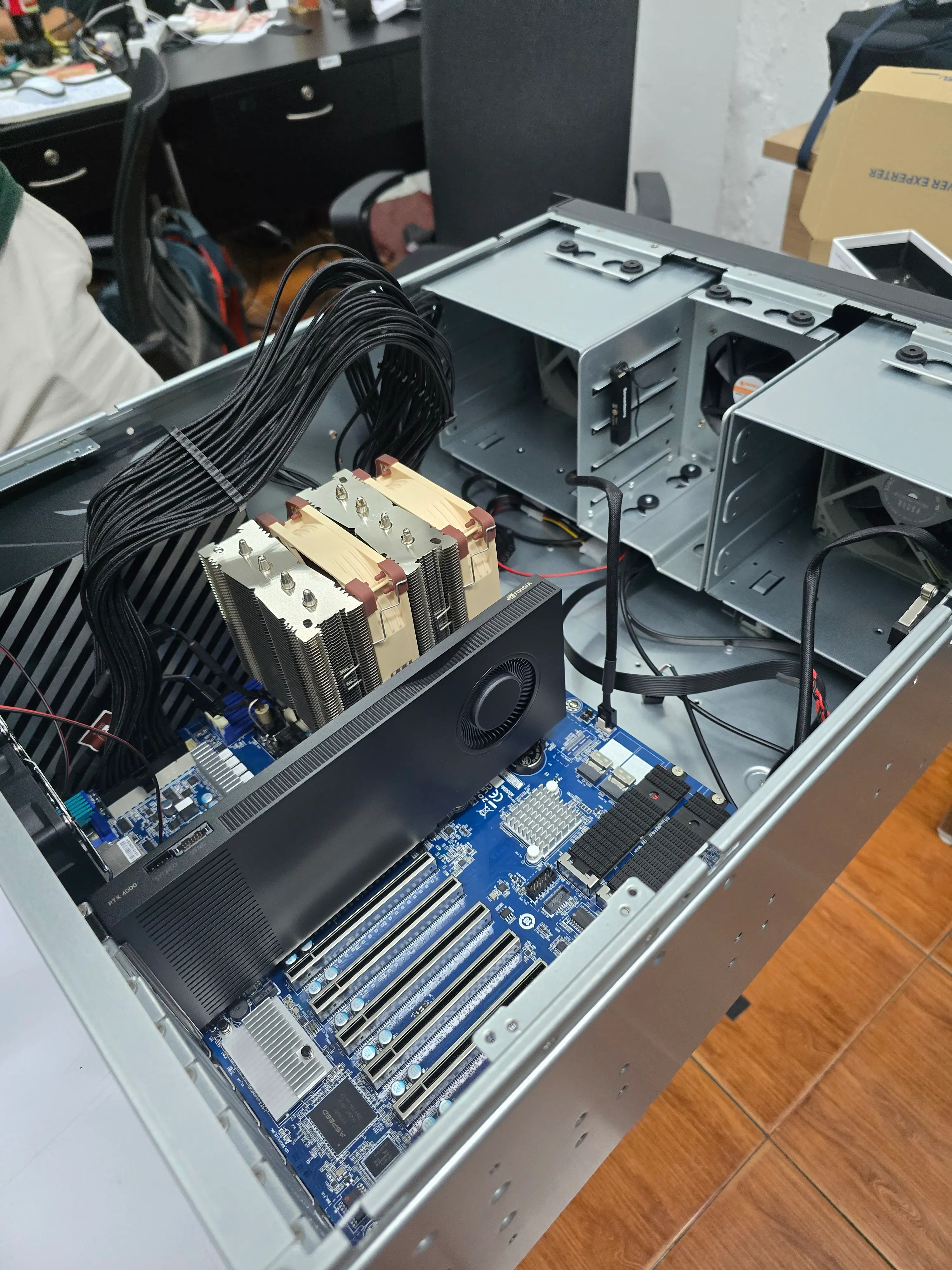 Projection Installation at Rajadamnern Stadium 8